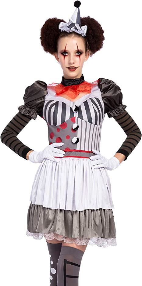 Spooktacular Creations Halloween Creepy Evil Scary Clown Costume For