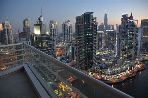 Balcony View Dubai Marina From Dusit Residence Appt 2504 2 Flickr