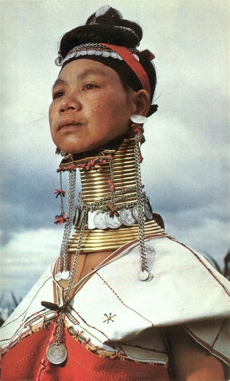 A Kayan Lahwi Tribe Woman Wearing Neck Rings Photo Source National