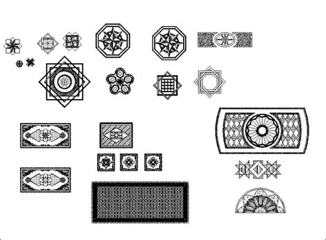 Carpet Gallery Autocad Blocks Collections】all Kinds Of Carpet Cad