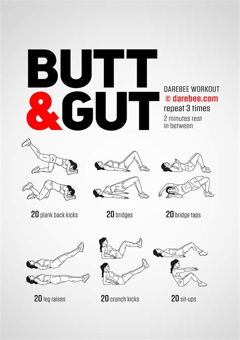 Butt And Gut Workout