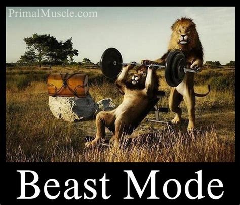 Beast Mode Photoshopped Animals Funny Lion Pictures Animal Pictures