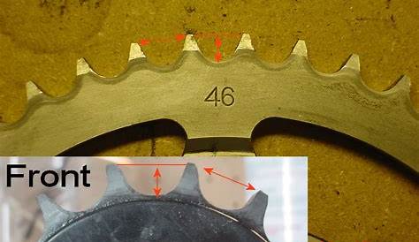 bicycle front sprocket sizes