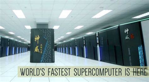 China Makes Worlds Fastest Supercomputer With 10 Million Cores And 93
