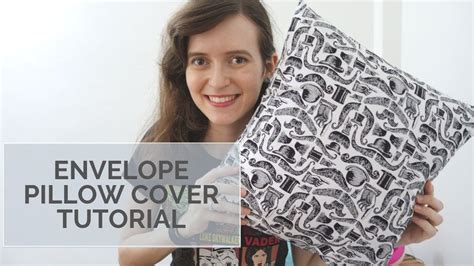 Easy Envelope Pillow Cover Tutorial A Better Way To Sew One Youtube