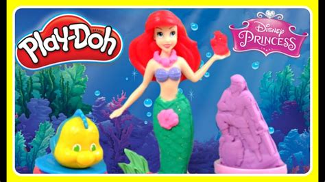 play doh ariel and undersea friends disney princess mermaid play dough new play doh hasbro toy