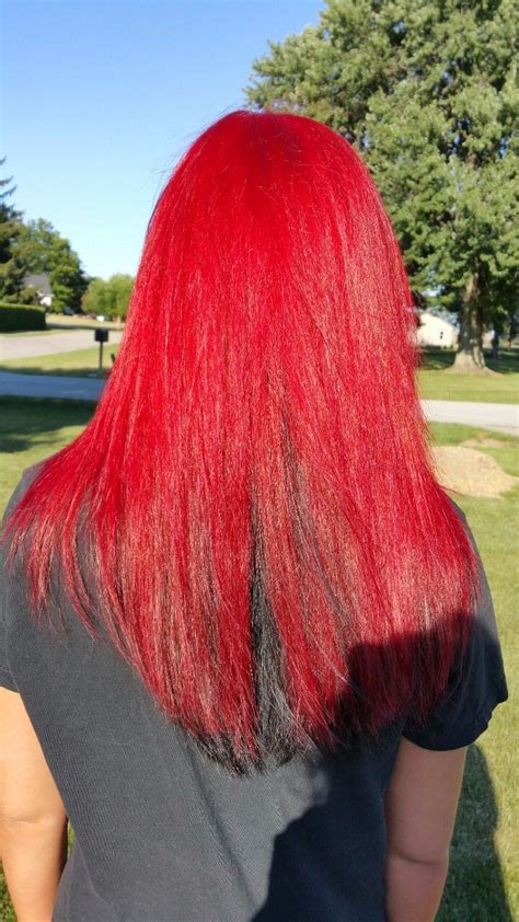 30 Blood Red Hair Dye Permanent Fashion Style