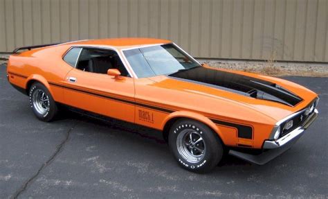 71 Mach 1 My Uncle Had One Of These Then He Totaled It 1971