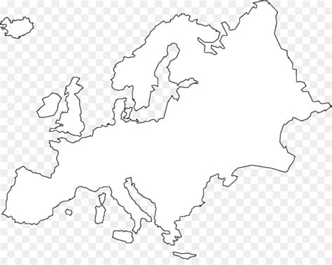 Map Of Europe White 88 World Maps