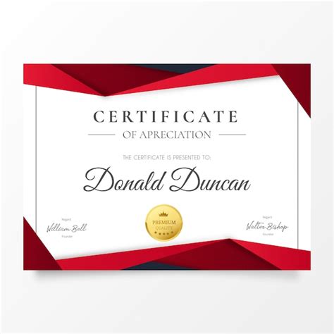 Diploma De Reconocimiento En Illustrator Elegante Certificado De