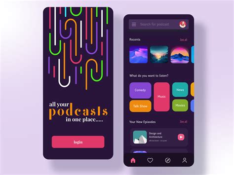 Day 26 Of 30 Podcast Mobile App By Karan Menon On Dribbble
