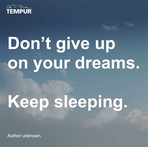 Wise Words Dont Give Up On Your Dreamskeep Sleeping Dont