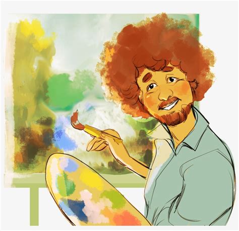 Add some colors to create your piece of art. Happy Accidents - Bob Ross The Painter Sucks - 1431x1256 ...