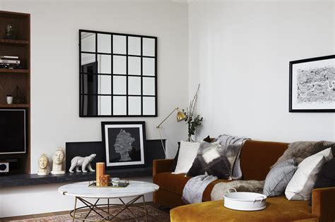 Interior Design Styling Residential Luxury Sofa Cushions Mirror