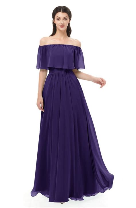 Colsbm Hana Royal Purple Bridesmaid Dresses Colorsbridesmaid