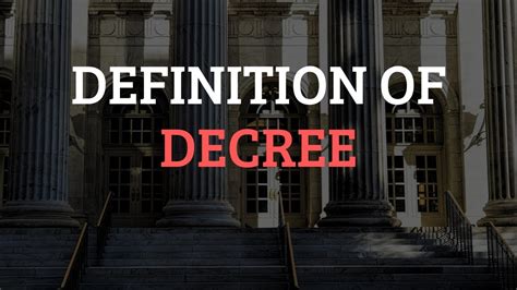 Definition Of Decree Under Cpc Youtube