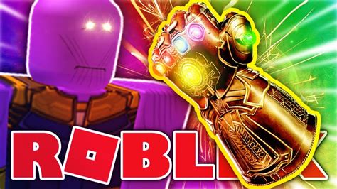 Roblox Infinity War How To Beat Thanos Roblox Super Heroes Youtube