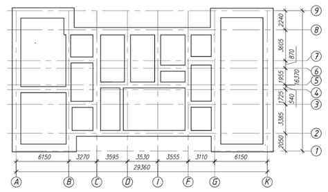 Scheme Of Strip Foundations Of The Existing Building Download
