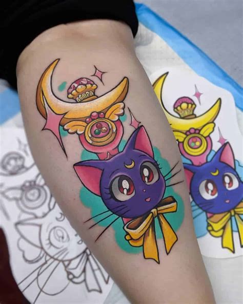 50 Luna Sailor Moon Tattoo 219982 Cute Sailor Moon Luna Tattoo