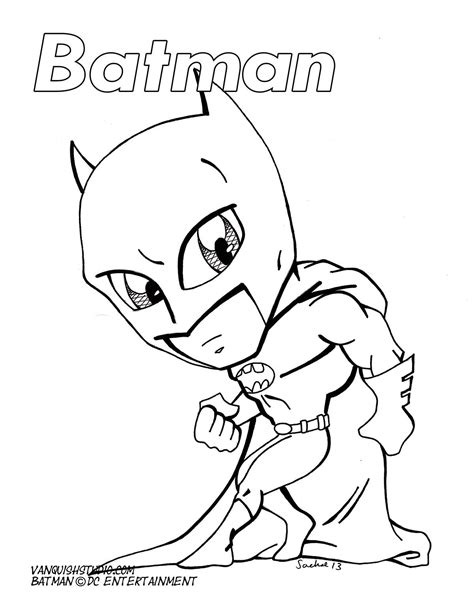 Baby Batman And Superman Coloring Pages