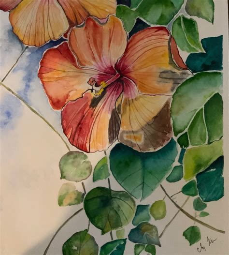 Hibiscus Flower Tropical Hawaii Big Island Oahu Fine Art Etsy