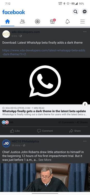 Turning on dark mode for facebook messenger is super easy and it switches all the bright white color schemes to blacks and grey, which some users may find to be more visually appealing, and some users may prefer to use at night or in. Facebook dark mode test on Android expands - PiunikaWeb