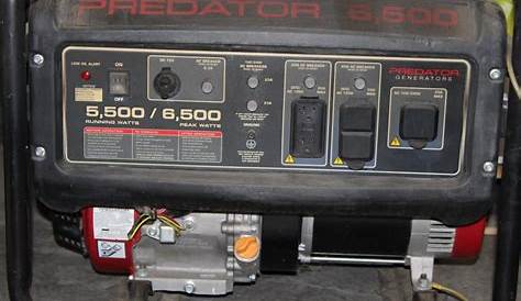 Predator 6500 Generator | Property Room