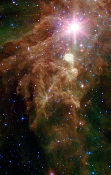 The Birth Of A Star In Outer Space Photograph By American School