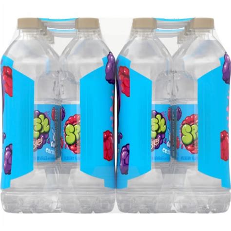 Splash Blast Wild Berry Flavored Bottled Water 24 Bottles 169 Fl