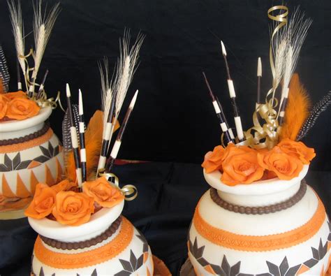 Sugarcraft By Soni Traditional African Pots Wedding Cake
