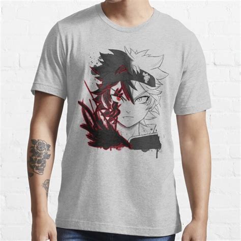 Black Clover Asta Designs T Shirt For Sale By Walkercjt2 Redbubble