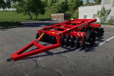 Fs19 Heavy Disc Harrow Bdt 3 V1000 Fs 19 Implements And Tools Mod