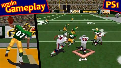 Nfl Gameday 98 Ps1 Gameplay Youtube