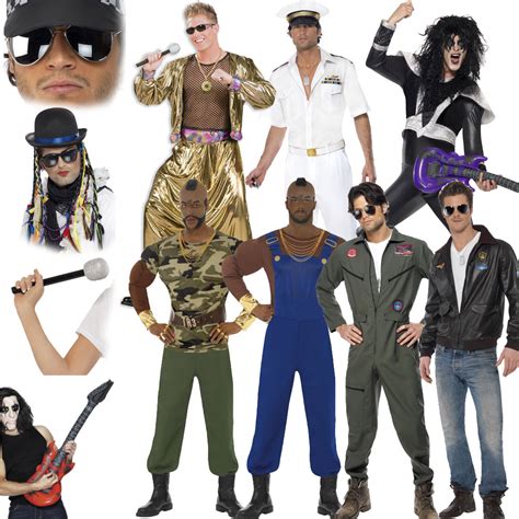 Mens 80s Fancy Dress 1980s Film Television Music Rapper Costumeaccessories Ebay