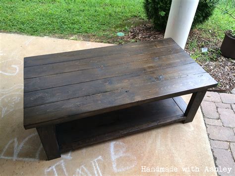 Diy Rustic X Coffee Table Plans By Ana White Handmade With Ashley