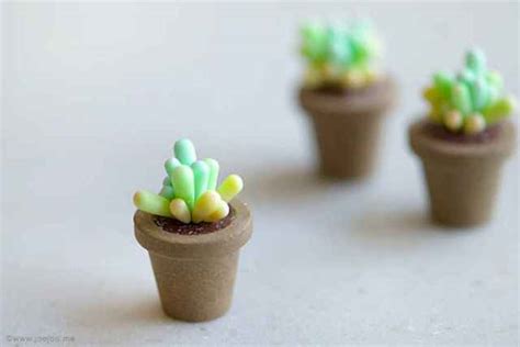 25 Easy To Try Diy Polymer Clay Cactus Design Ideas