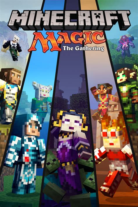 Minecraft Xbox One Edition Magic The Gathering Skin Pack 2017