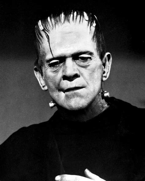Boris Karloff As The Frankenstein Monster Classic Monster Movies