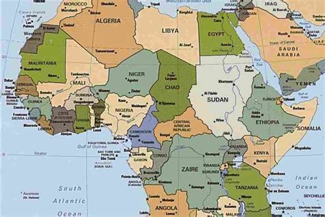 Batas Wilayah Benua Afrika Dan Iklimnya