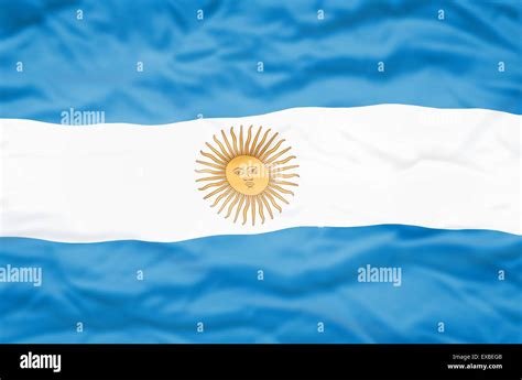 La Bandera Argentina Bandera Ondulante De La Argentina Ocupe Todo El