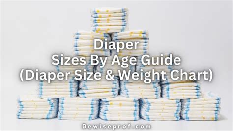 Diaper Sizes By Age Information Diaper Dimension And Weight Chart