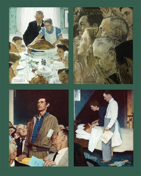 The Four Freedoms Norman Rockwell Stratton Magazine