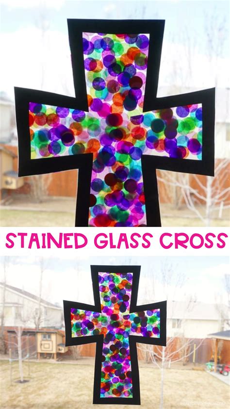 Gorgeous Stained Glass Cross Craft Artofit