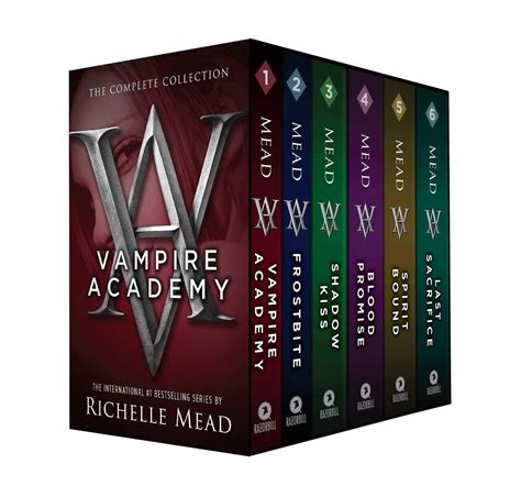 Vampire Academy Series 6 Books Collection Young Adult Paperback