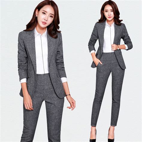 Business Attire Office Ol Uniform Designs Women Elegant Dark Business