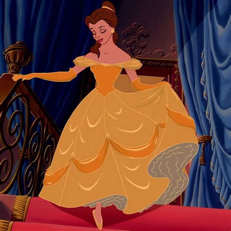 Princess Belle Dress Cartoon Dress Two