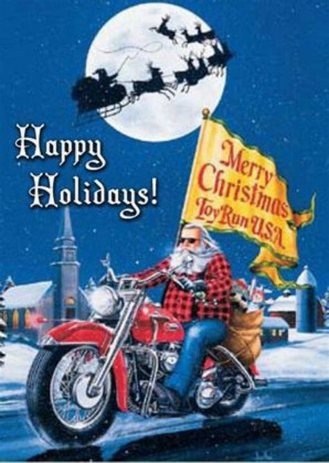 Merry Christmas And Happy Harley Days Christmas Scenes Christmas Images