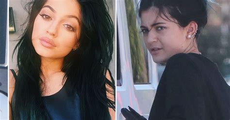 Kylie Jenner Ditches The Make Up For Trip To The Shops And Looks
