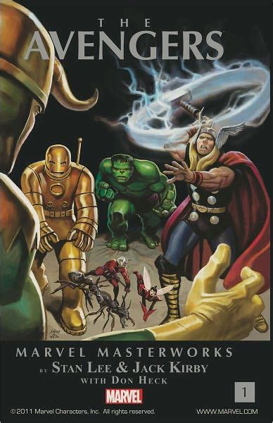 Marvel Masterworks The Avengers Vol 1 By Stan Lee Jack Kirby Don