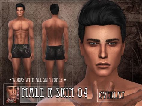 R Skin 4 Male Overlay By Remussirion At Tsr Sims 4 Updates